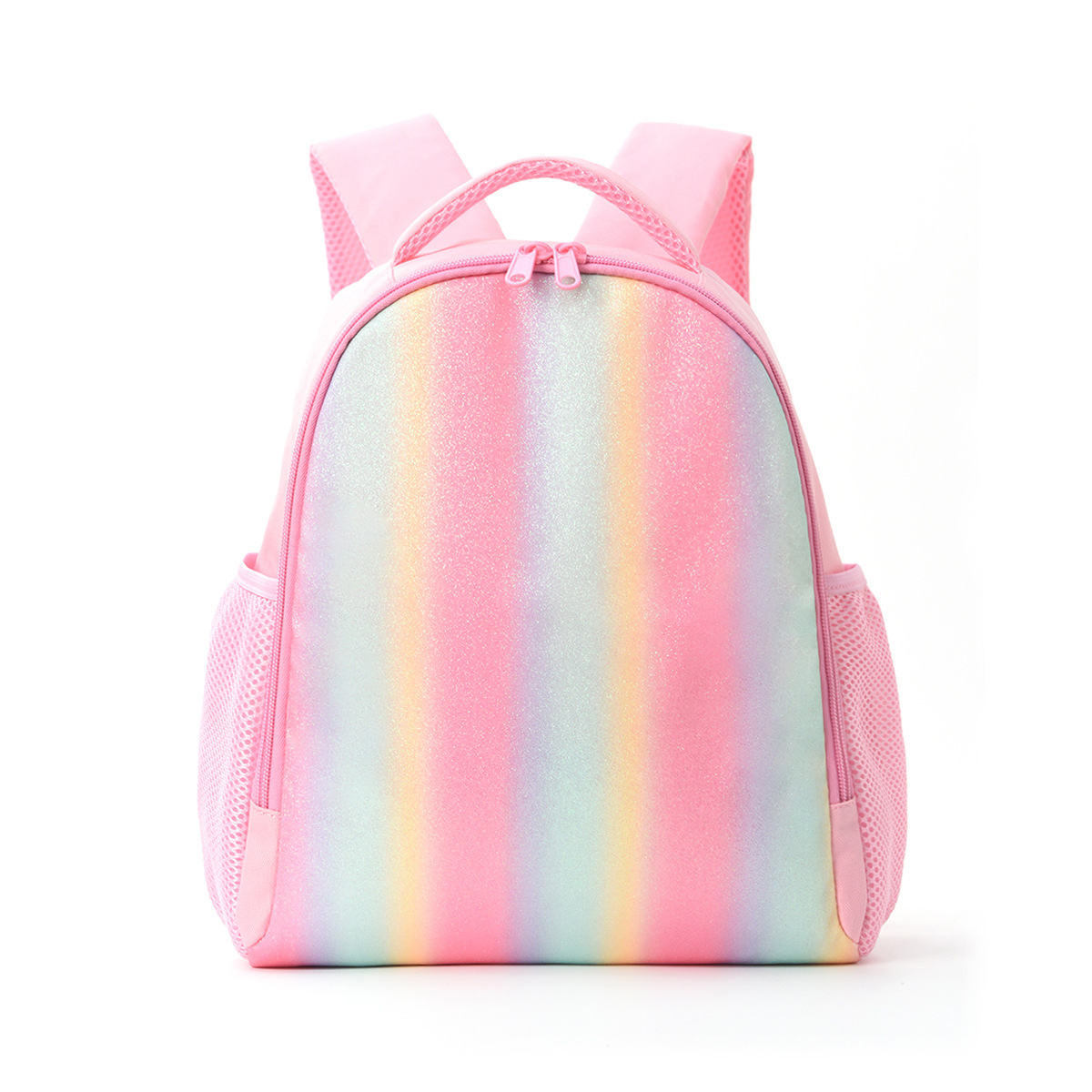 Picture of Cross-Border New Children's Backpack Travel Lightweight Casual Backpack Backpack Primary School Student High-Looking Rainbow School Bag
