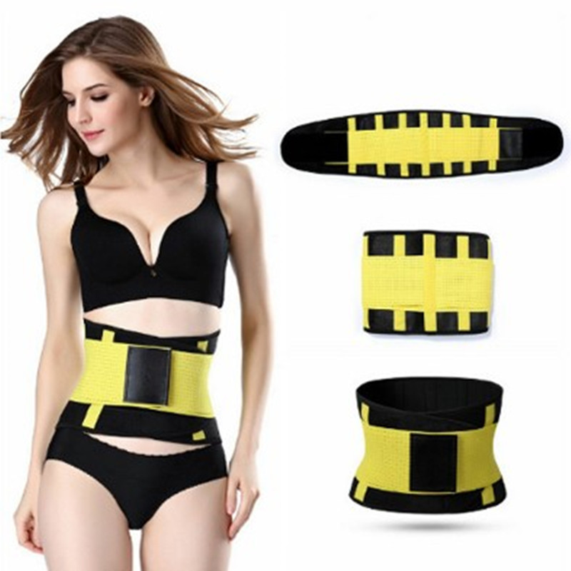 Picture of hot belt power European and American postpartum 4 bones fitness support elastic body shaping belt hot shapers