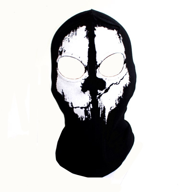 Picture of Deadpool white red hot sale ebay AliExpress Call of Duty Amazon death pure cotton mask