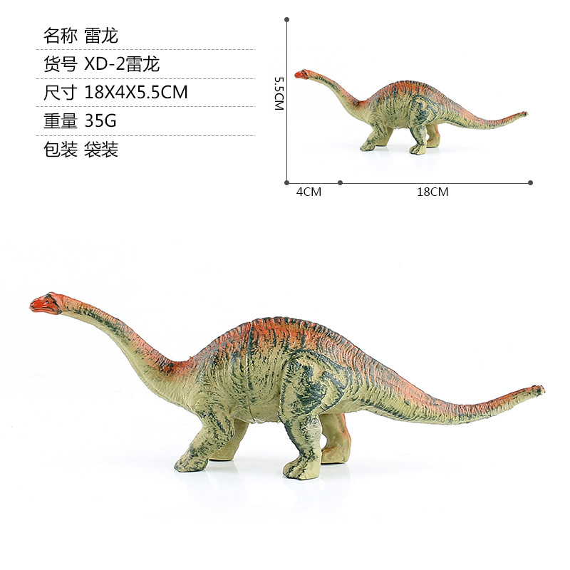 Picture of Animal Jurassic Dinosaur Model Series, Simulated Tyrannosaurus Dinosaur World, Various Static Toy Models