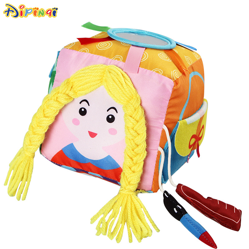 Picture of Aipinqi Crab Rubik's Cube Infant Teaching Aids Infant Early Education Learning Dressing Toys Baby Enlightenment Spot Puzzle