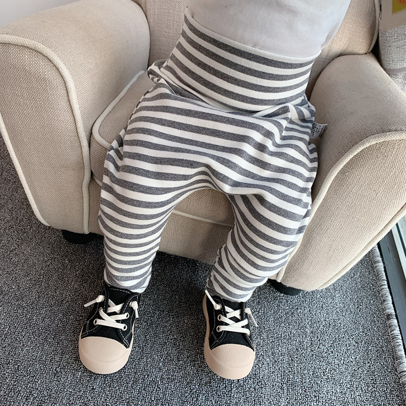 Picture of Clearance No Return No Change Baby High Waist Belly Pants Girls' Large PP Pants Children's Baby Children's Harlan Pants