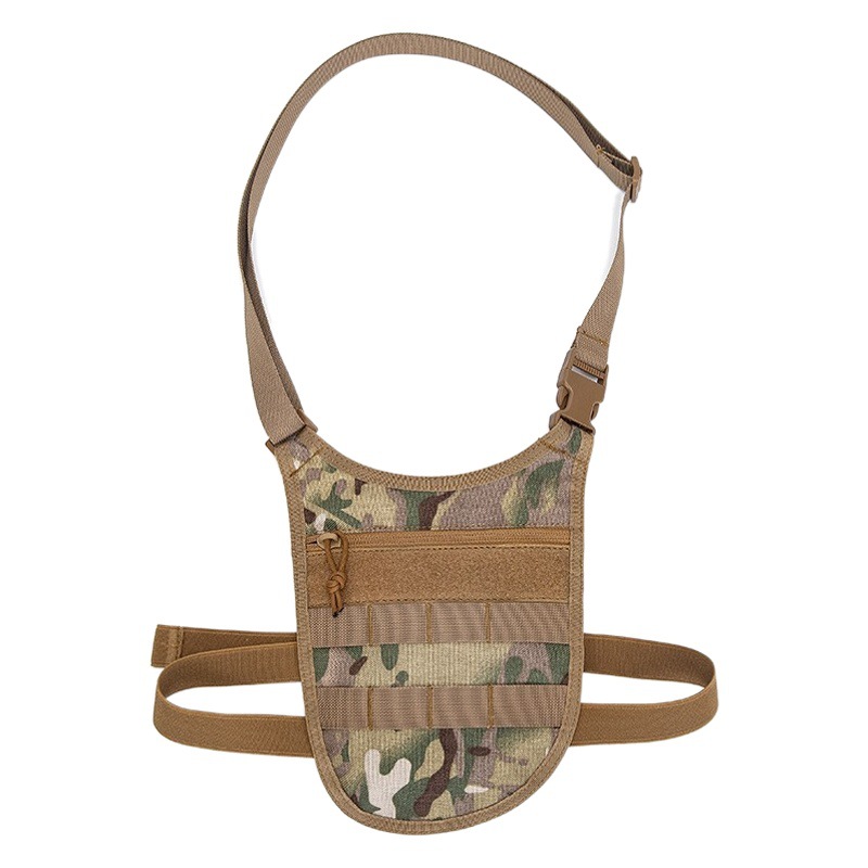 Spider Underarm Invisible Shoulder Crossbody Bag Tactical Agent Shoulder Anti-theft Wallet Outdoor Sports Hidden Dark Bag
