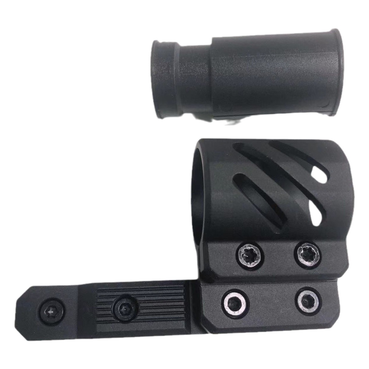 Cross-Border Supply Mlok Side Multi-Functional Clamp Mounting Bracket Tactical Outdoor Laser Flashlight Bracket Wholesale