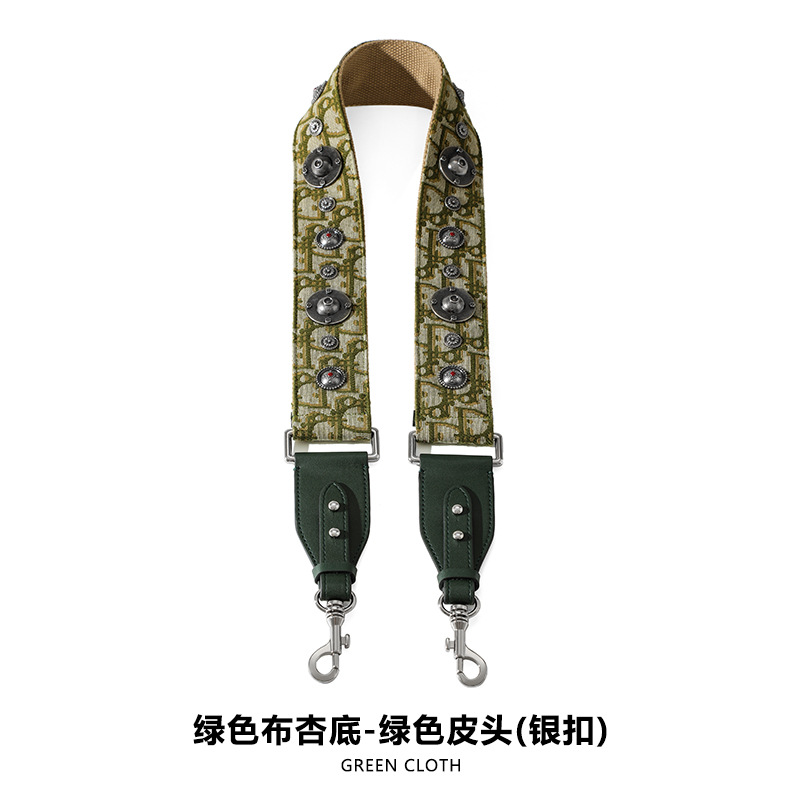 Picture of Mahuangshi MHS-F-66 Wide Bag with Canvas Shoulder Strap Shoulder Crossbody Cowhide Bag Accessories Bag Strap Comfortable D