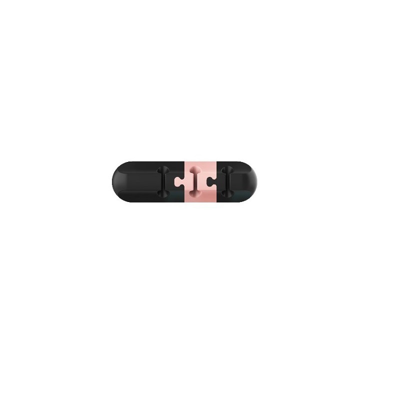 Picture of Desktop self-adhesive silicone wire organizer earphone wire mobile phone data wire multi-function wire winder wall fixer