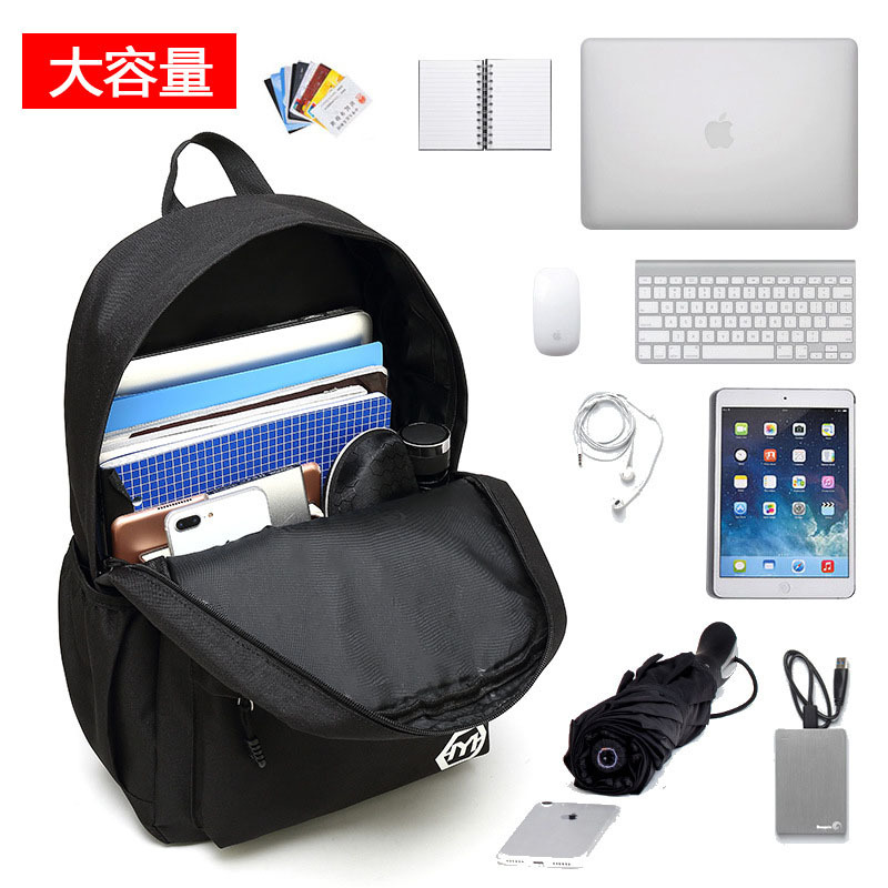 Picture of Backpack Men's Backpack Fashion Trend K-Style Youth Casual Primary School Boy Junior High School Student School Bag Boy