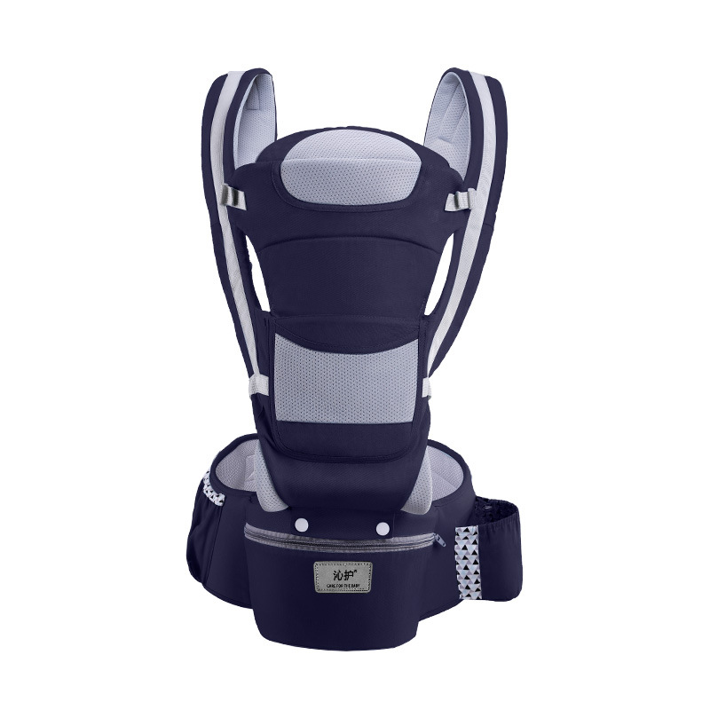 Picture of Baby sling back multi-functional waist stool horizontal holding type can be stored baby waist stool Qin care factory wholesale sales
