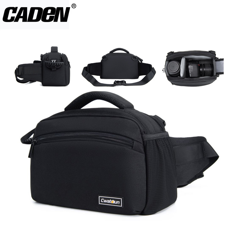 Picture of CADeN Carden SLR Photography Waist Bag Soft-handlers Multifunctional Universal Camera Waist Bag Waterproof Digital Camera Bag