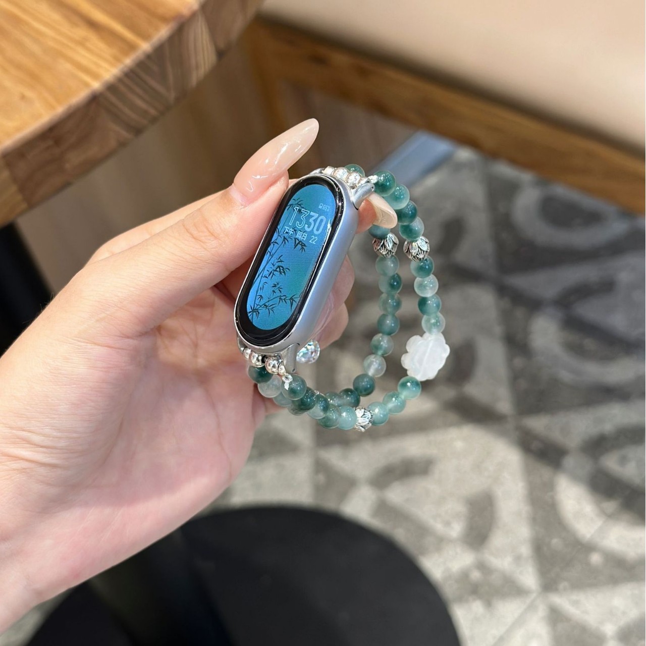 Picture of For mi band 8 strap 9 generation beaded hand rope national tide millet 7/6/5/4/3NFC national wind millet strap