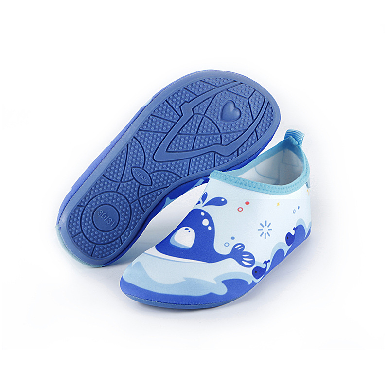 Picture of Factory wholesale children's cartoon beach shoes diving socks swimming shoes breathable non-slip home floor socks soft shoes
