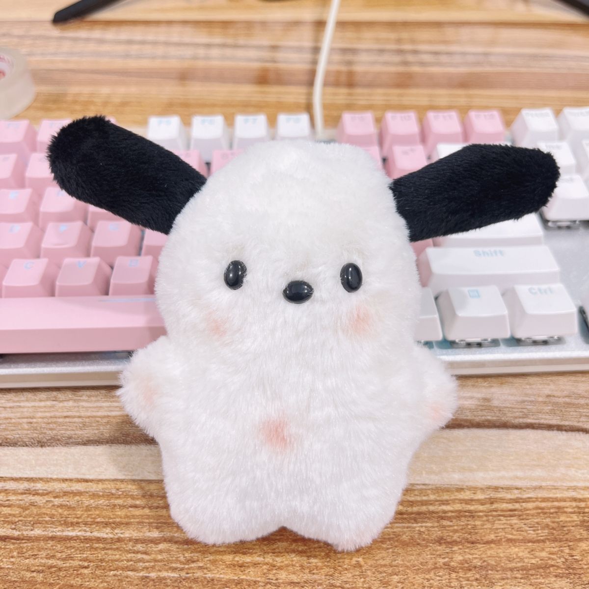 Picture of Cyber Celebrant Pilot Blush Swimming Goggles Pacha Dog Doll Plush Doll Keychain Girl Heart Bag Pendant Gift