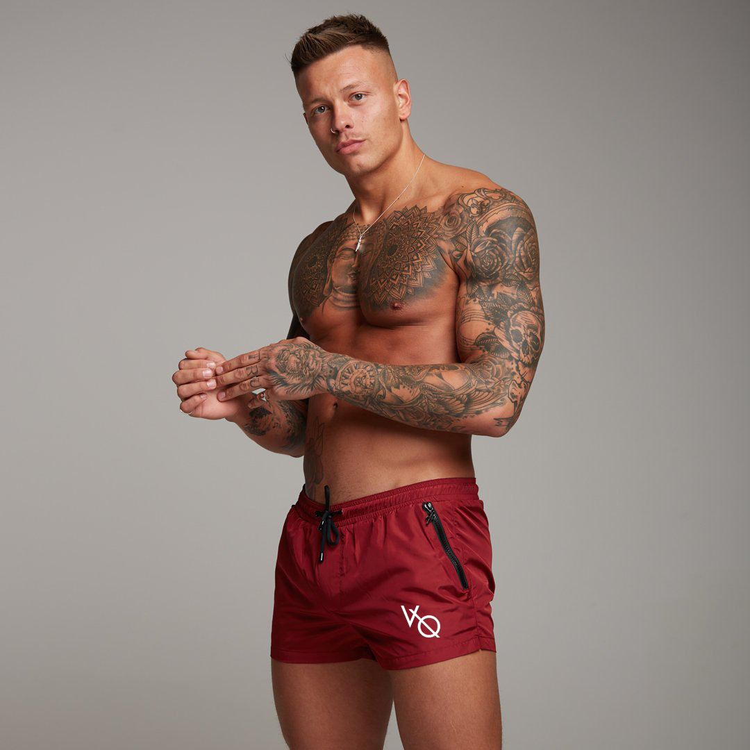 Muscle Fitness Brothers Summer New Sweat-absorbing Quick-drying Sports Pants Fitness Running Slim-fit Shorts Men's Shorts