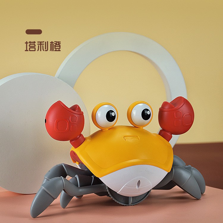 Picture of Cross-Border New Product escape crab automatic obstacle avoidance light music USB charging children crawling electric induction crab