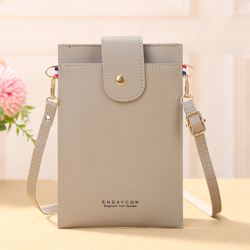 Picture of ENDAYCON 2023 New Mobile Phone Bag Korean Style Multi-card Zipper Crossbody Women's Bag Fashionable Vertical Wallet for Women