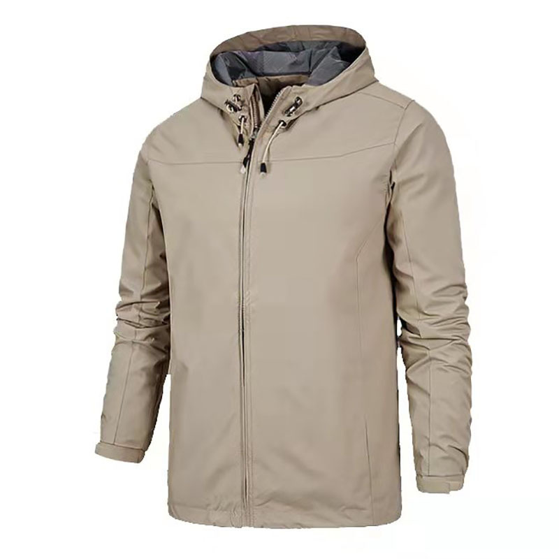 Picture of Outdoor Men's Rush Clothes Spring and Autumn Thin Windproof Waterproof Breathable Sportswear Soft Shell Couple's Rush Coat