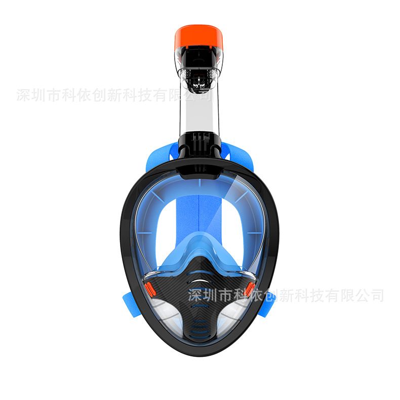 Picture of K4 New Diving Mask In-line Snorkeling suit Underwater Photography Swimming Equipment Full Dry Face Diving Mask