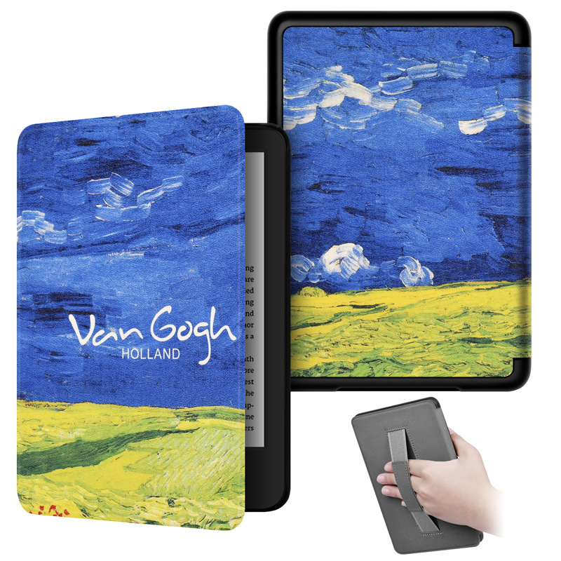 Picture of For 2024kindle paperwhite12th handheld painted protective case 7 inch kpw6 color picture protective case