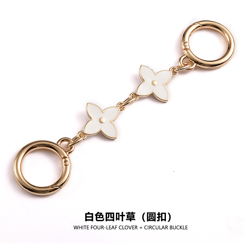 Picture of Sp-81 Is Suitable for Bag Shoulder Strap Modification, Four-Leaf Clover Pendant Extension Strap, DIY Luggage Accessories, Single Purchase Pendant