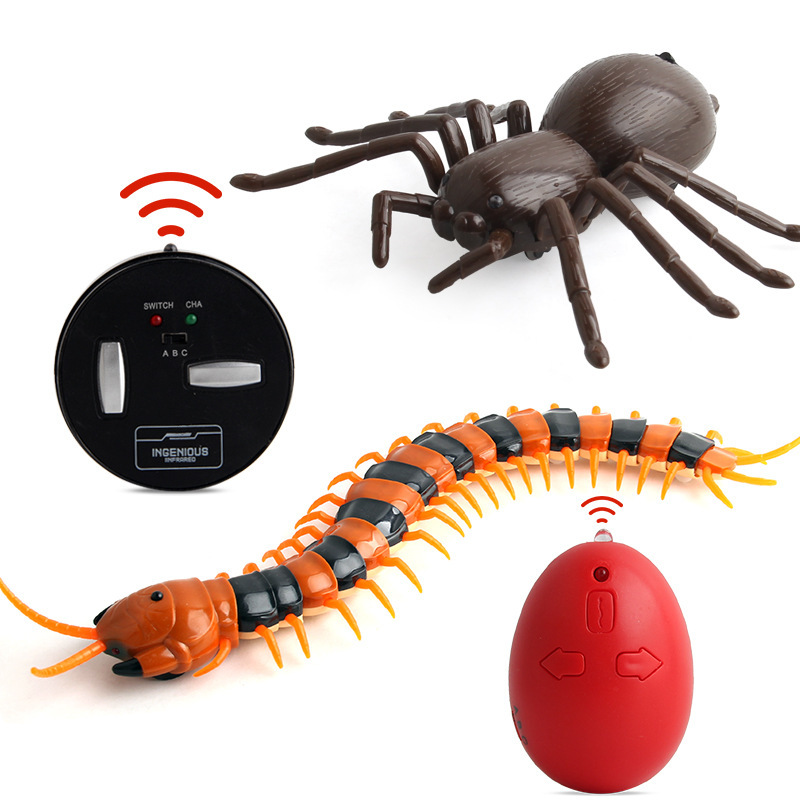 Picture of New strange remote control scorpion centipede turtle spider beetle infrared induction reptile electric remote control toy