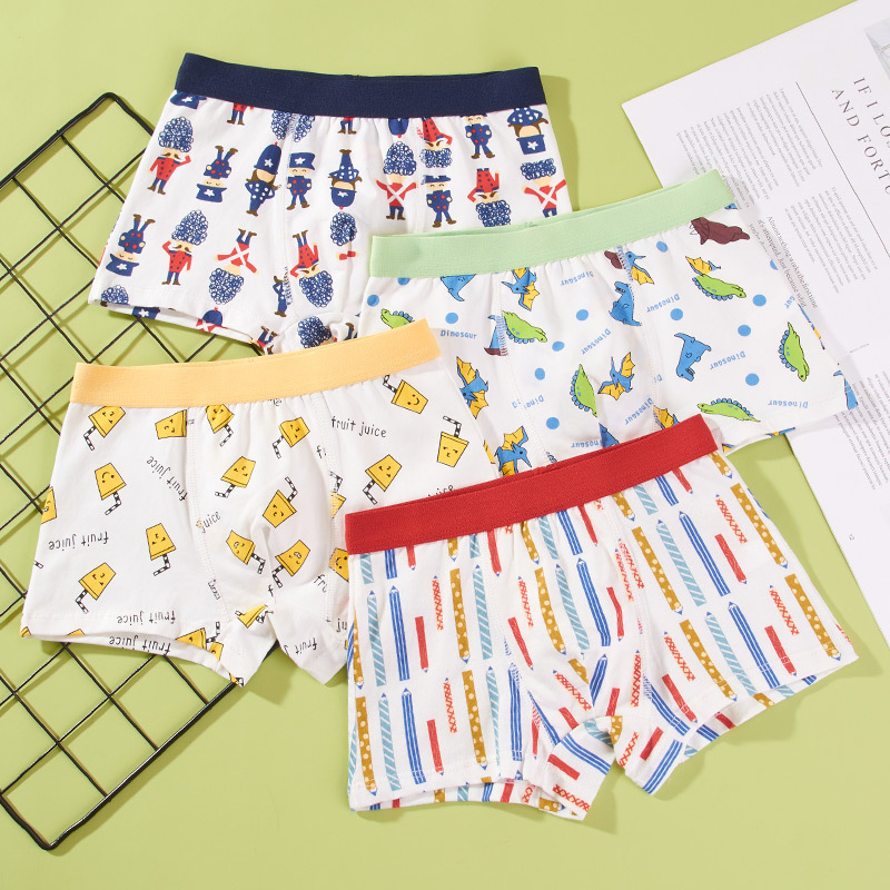 Picture of Children's Underwear Boys' Boxers Large Children's Students Baby Underwear Shake Fast Explosions Downstream Best Selling