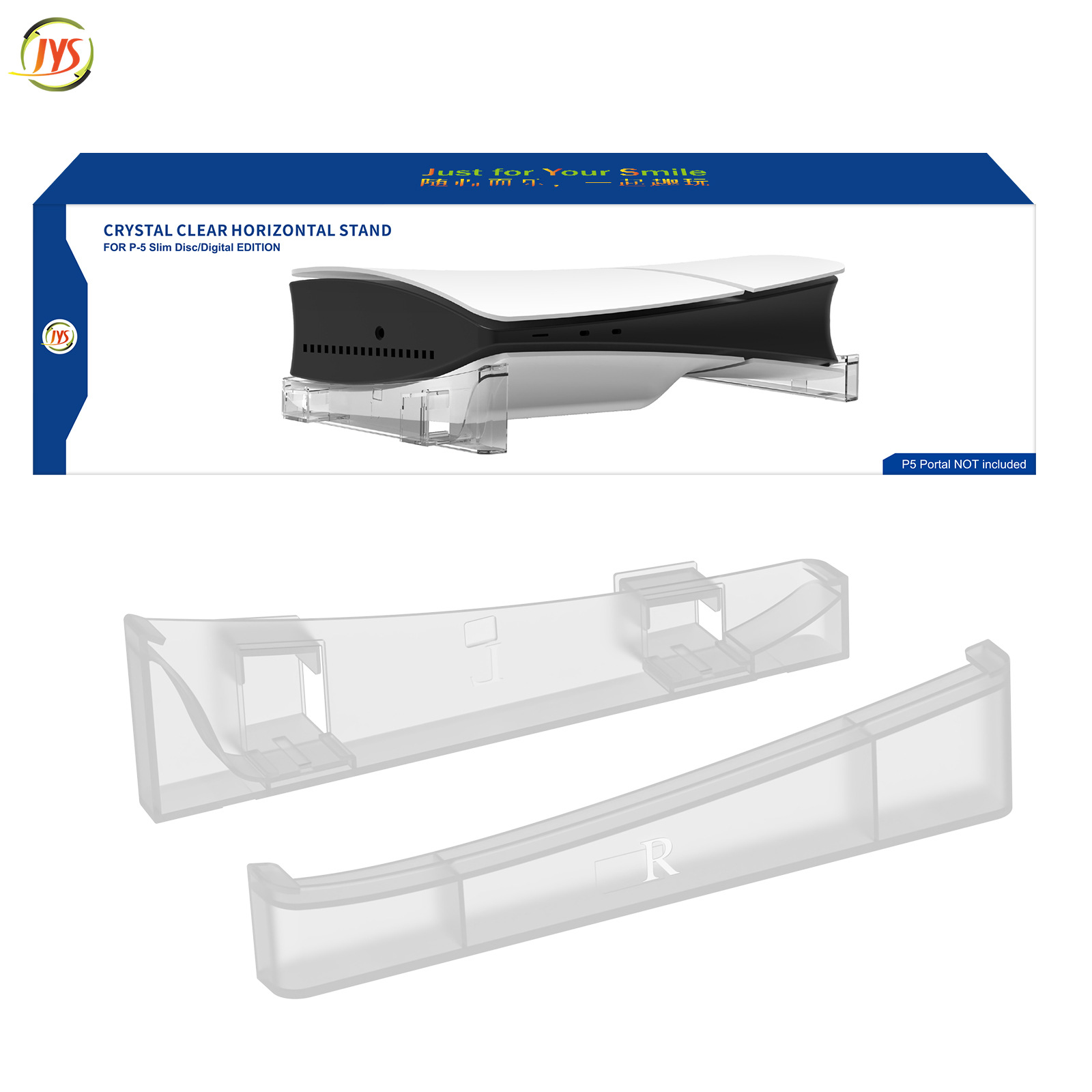Picture of New Ps5 Slim Host Horizontal Bracket Digital/Optical Drive Version Ps5Pro Host Universal Storage Bracket