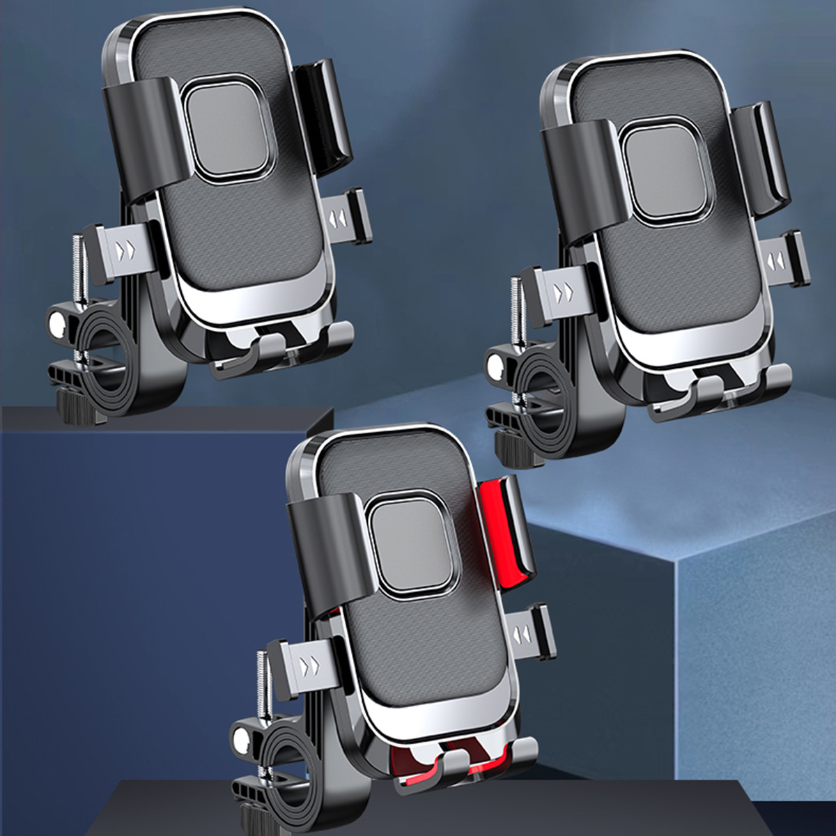 Picture of Electric bicycle bicycle holder battery motorcycle outdoor rider shockproof riding navigation mobile phone holder wholesale