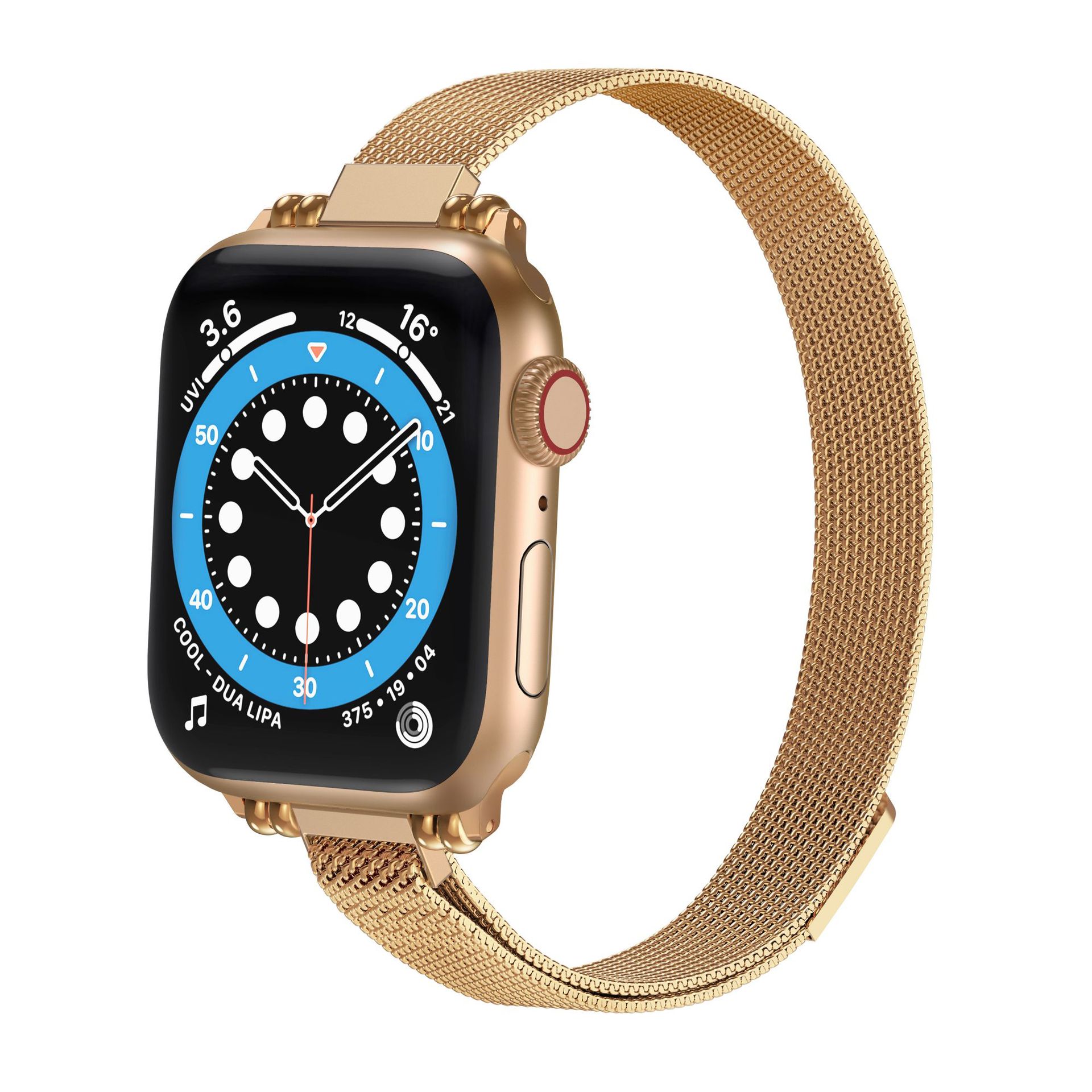 Picture of For Apple Watch iwatch10 Milanese Nice Thin Strap applewatch9876 Metal Magnetic Steel Strap