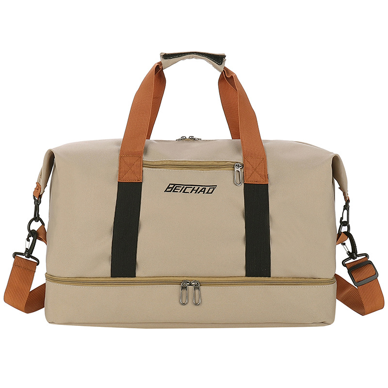 Cross-border Travel Bag Dry and Wet Separation Fitness Bag Short-distance Sports Handbag Boating Bag Outdoor Luggage Storage Large Bag