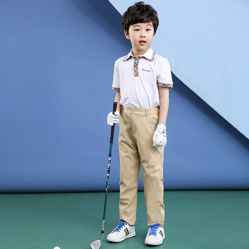 Picture of New! TTYGJ golf clothing children's golf clothes boys' pants spring and summer trousers