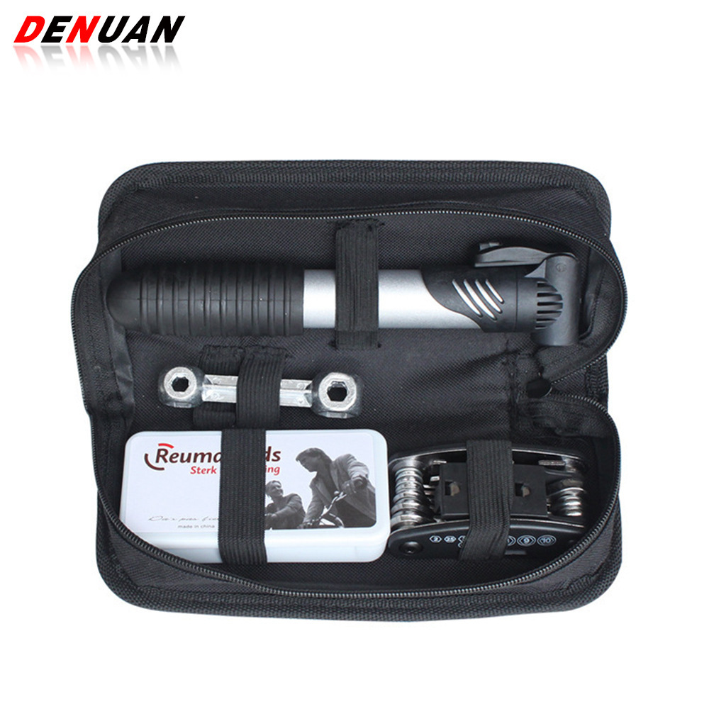 Picture of Bicycle Repair Tool Kit Set Pump Repair Repair Light Combination Cycling Equipment Multi-Function Wrench