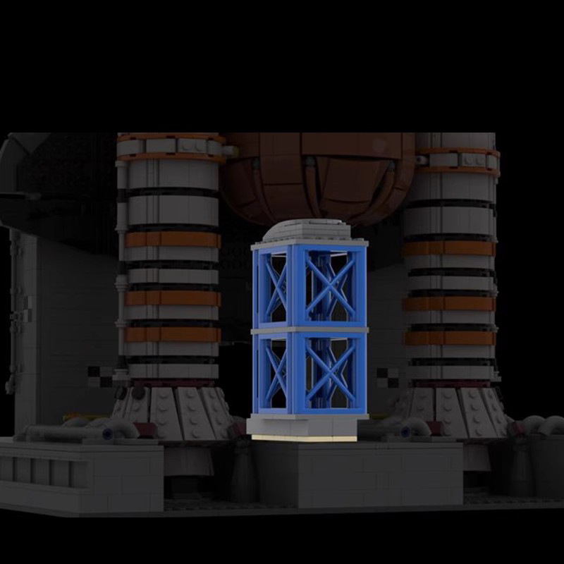 Picture of Compatible with Lego MOC-10283 Discovery space shuttle propeller expansion model diy assembled building blocks new