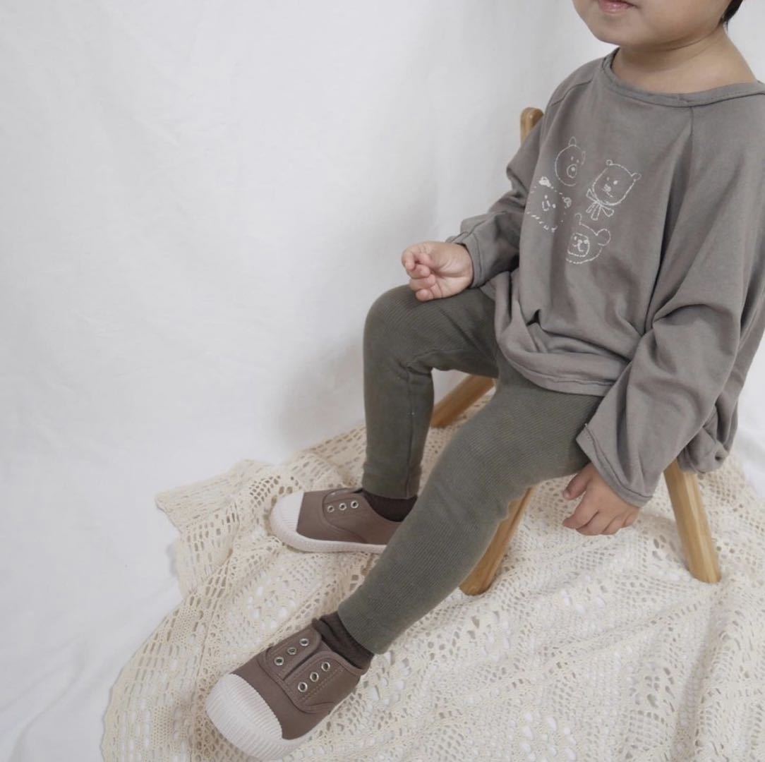 Picture of 2024 Autumn Children's T-Shirt Long Sleeve Children's Bottoming Shirt Korean Style Round Neck Top Boys and Girls Loose Casual