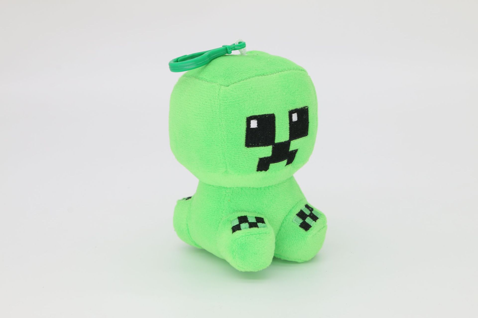Picture of Cross-Border Minecraft Game Peripheral Plush Toys Creeper Steve Doll Keychain Backpack Pendant