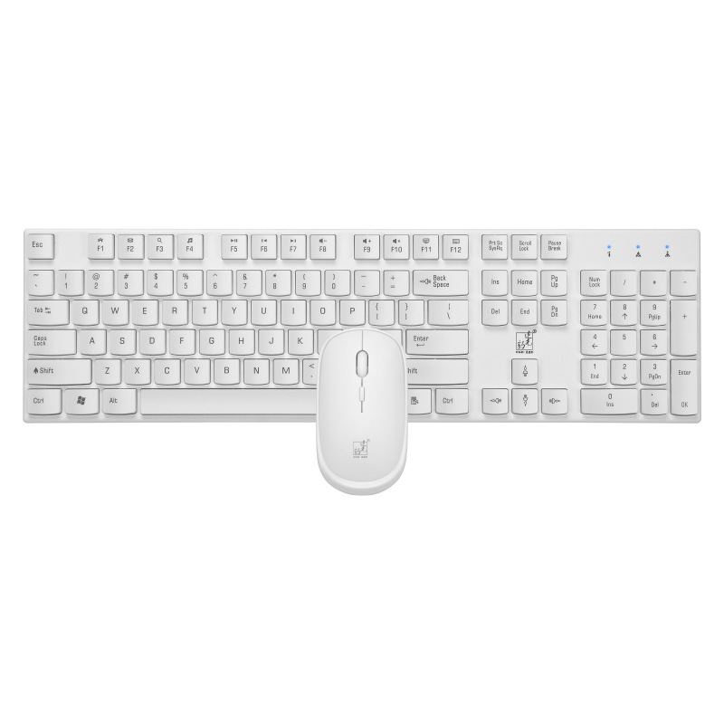 Picture of Chuang Guang Bao 8820 Wireless Keyboard and Mouse Set Candy-colored Notebook Office 2.4g Business Office Wholesale