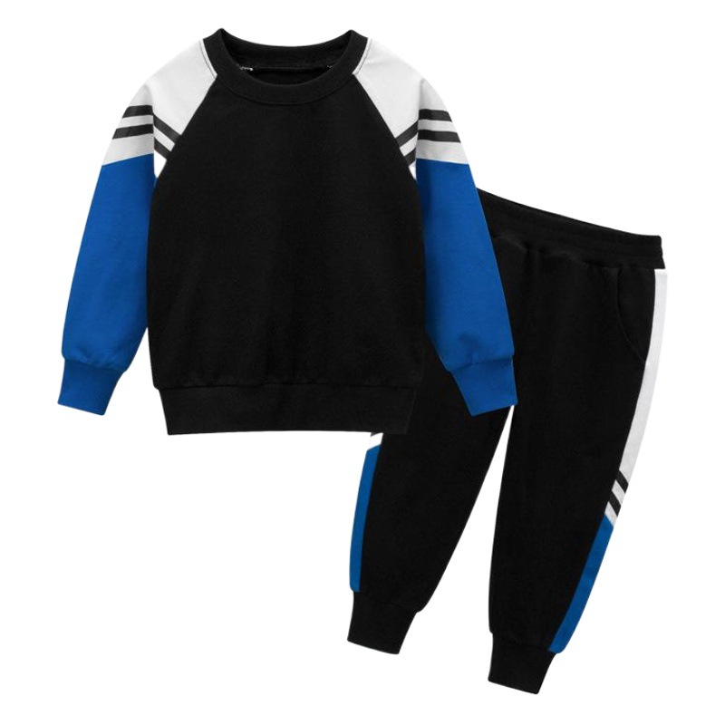27Kids Brand Kidsren's Clothing 2024 Autumn Two-Piece Set Korean Style Kidsren's Suit Baby Clothes Sports Pants Wholesale