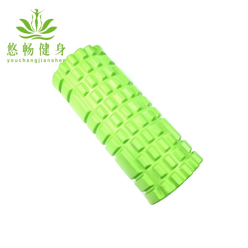 Picture of Eva Hollow Yoga Column 33cm Stereo Dot Mace Muscle Fitness Massage Stick 3D High Hardness Foam Shaft