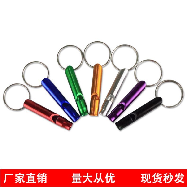 Picture of Outdoor Survival whistle outdoor keychain whistle training tool treble multi-function life-saving EDC equipment
