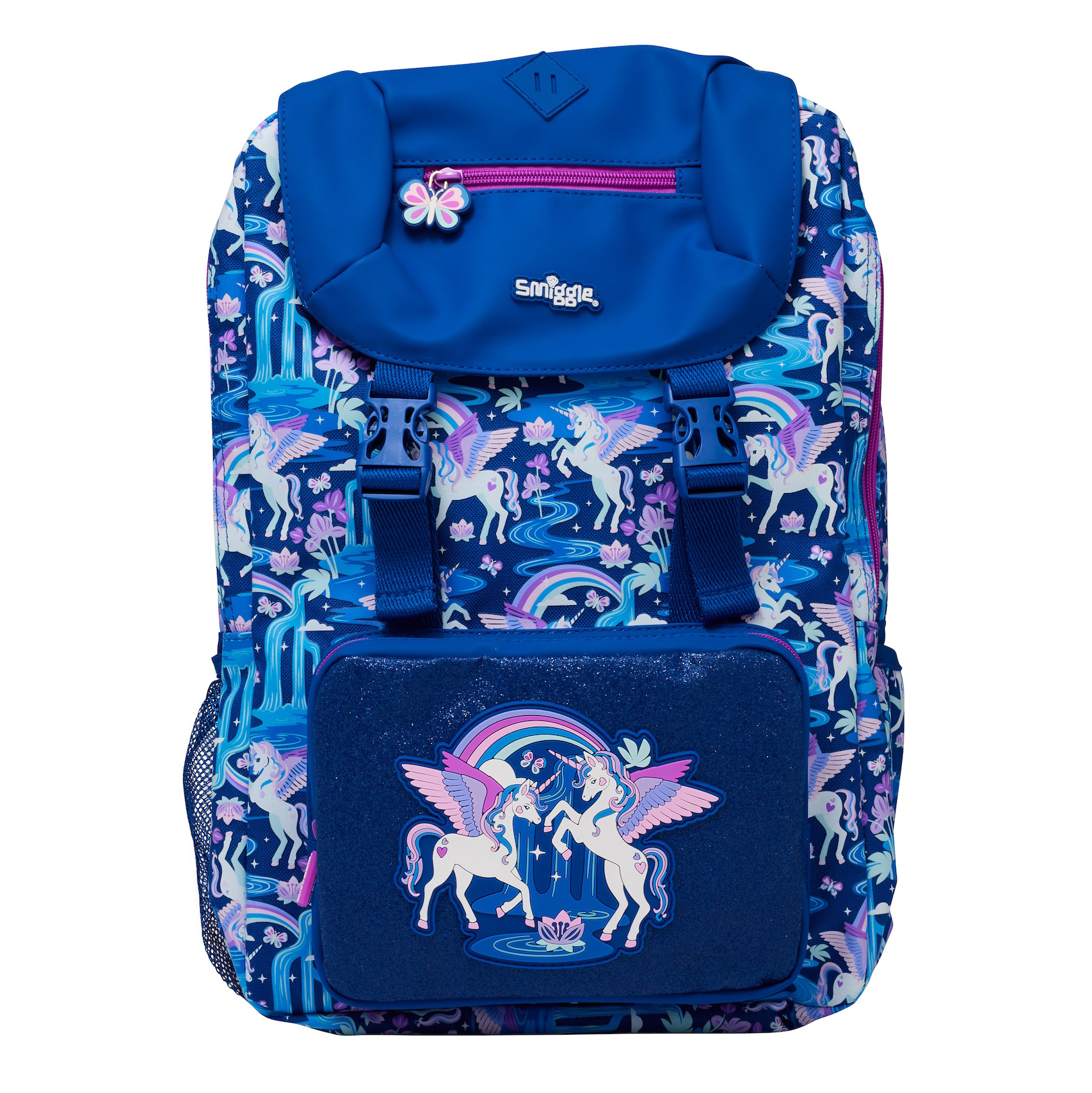 Picture of New Zealand smiggle School Bag Student Large Grade 4-6 Backpack Boys and Girls Children Backpack