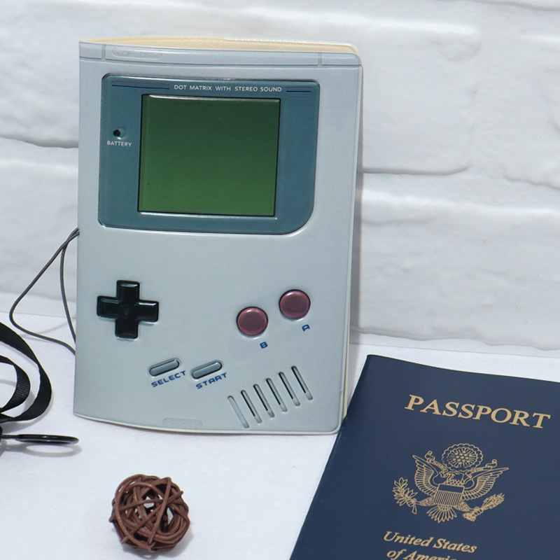 Picture of Game machine retro creative passport holder thickened certificate ticket storage protective case card holder passport case cross-border hot sale