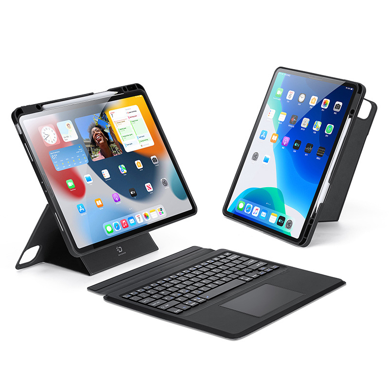 Picture of For iPadPro13 Tablet Bluetooth Keyboard Protective Cover Magnetic Separation Backlight External Keyboard Arabic
