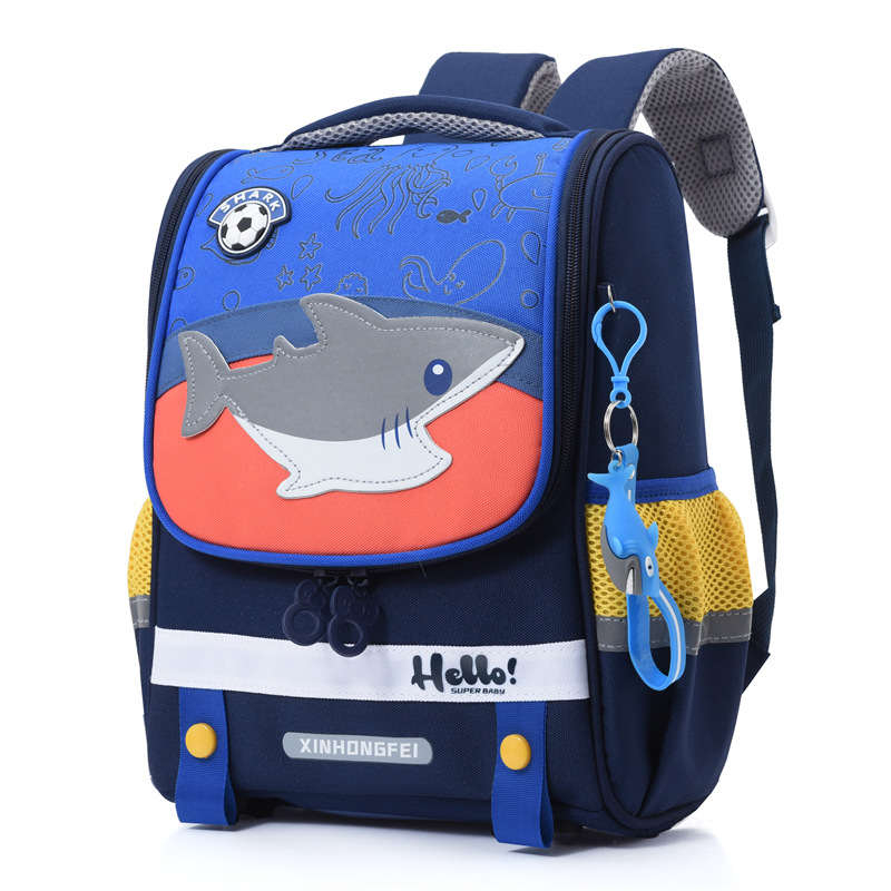 Picture of New children's bag small size cute cartoon boys and girls backpack kindergarten first grade primary school student schoolbag