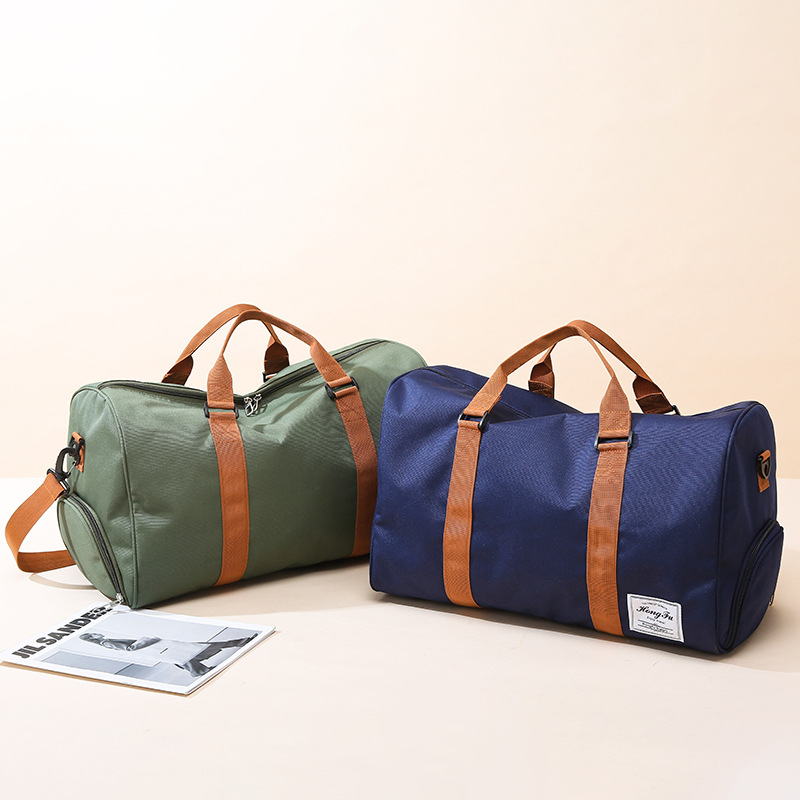 Picture of Gym Bag Women's Dry and Wet Separate Shoe Storage Portable Luggage Bag Large Capacity Sports Luggage Bag Travel Bag Printable logo