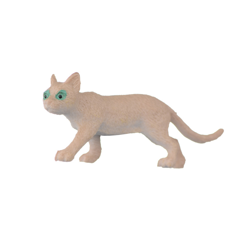 Picture of Simulation Animal Model Cat Dog Ladybug Solid Environmentally Friendly Plastic Stall Toys Children's Day Toys