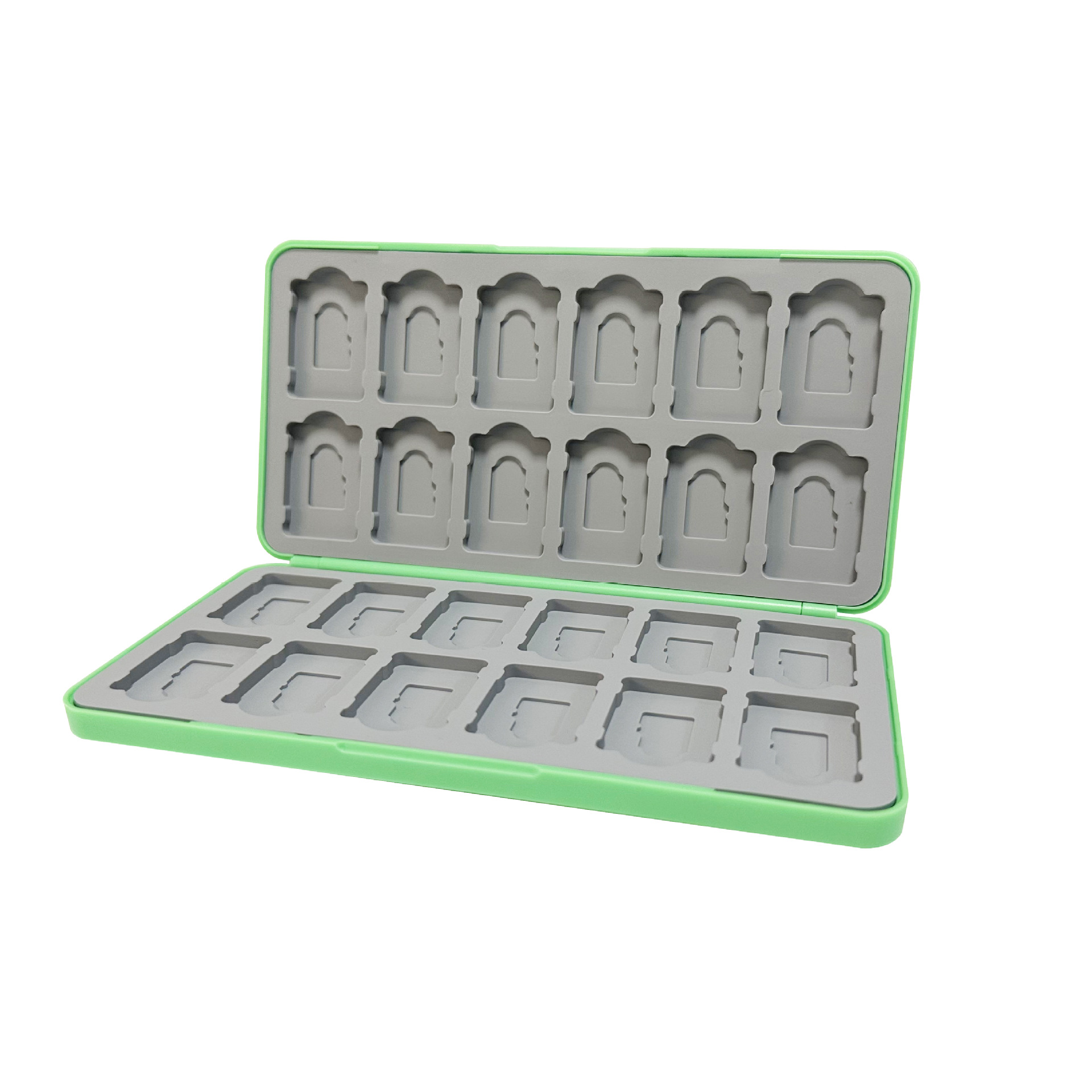 Picture of Wholesale Nintendo game machine card switch storage cassette game card magnetic acrylic transparent storage box