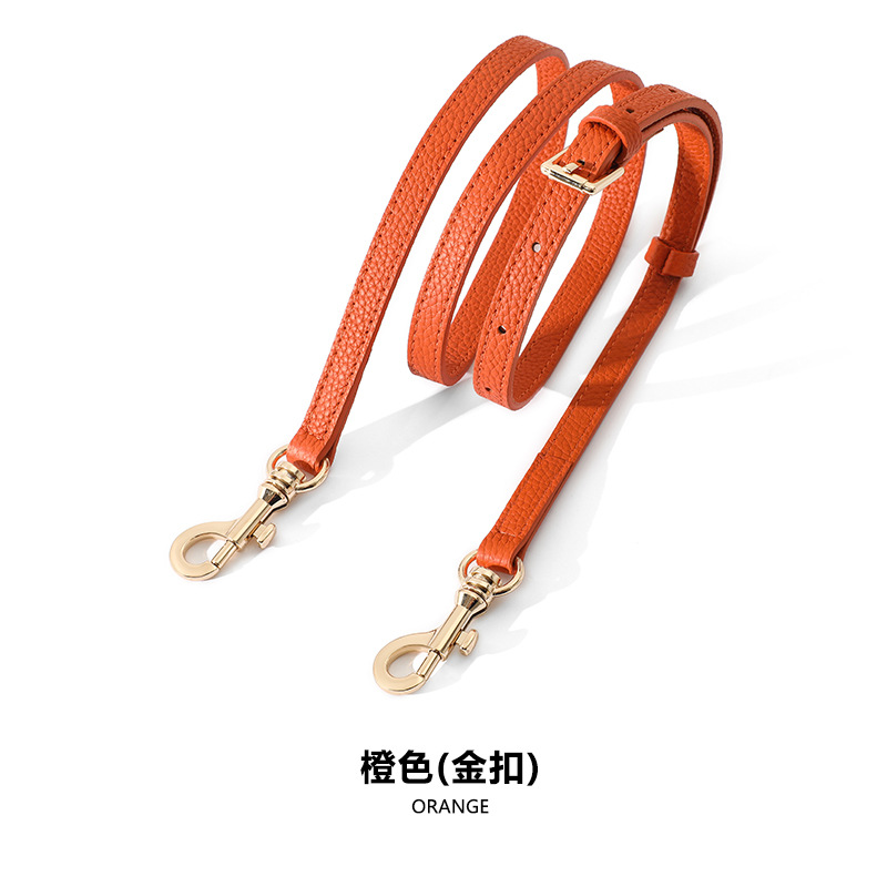 Picture of Mahuangshi first layer cowhide thin bag strap A- 74 leather long shoulder strap messenger bag litchi pattern replacement bag single buy