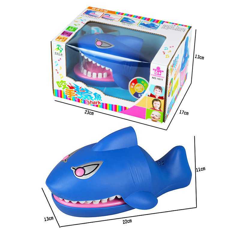 Picture of Bite Hand Tabletop Game Bite Hand Shark Bite Hand Tooth Extraction Puzzle Game Board Game Crocodile Bite Finger Game Toy