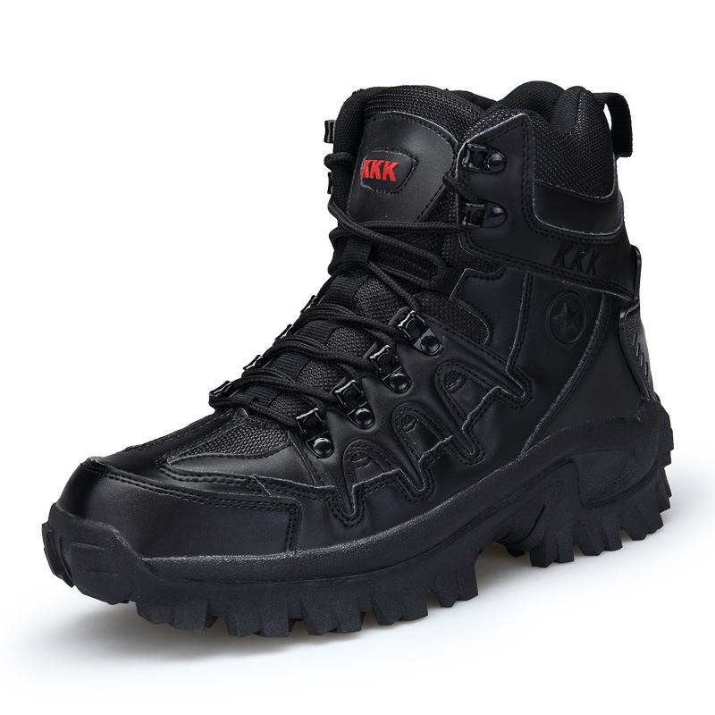 Picture of Autumn new cross-border foreign trade high-top outdoor combat boots men's boots men's cross-country men's shoes thick-soled non-slip boots 1201