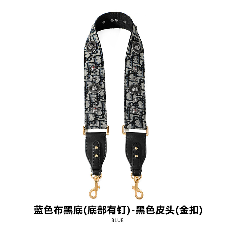 Picture of Mahuangshi MHS-F-66 Wide Bag with Canvas Shoulder Strap Shoulder Crossbody Cowhide Bag Accessories Bag Strap Comfortable D