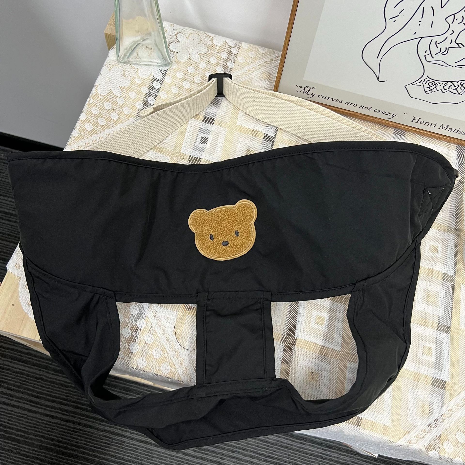 Picture of Ins Hanfeng New Baby Portable Dining Chair Fixed Belt Baby Safety Strap Children's Eating Out Artifact